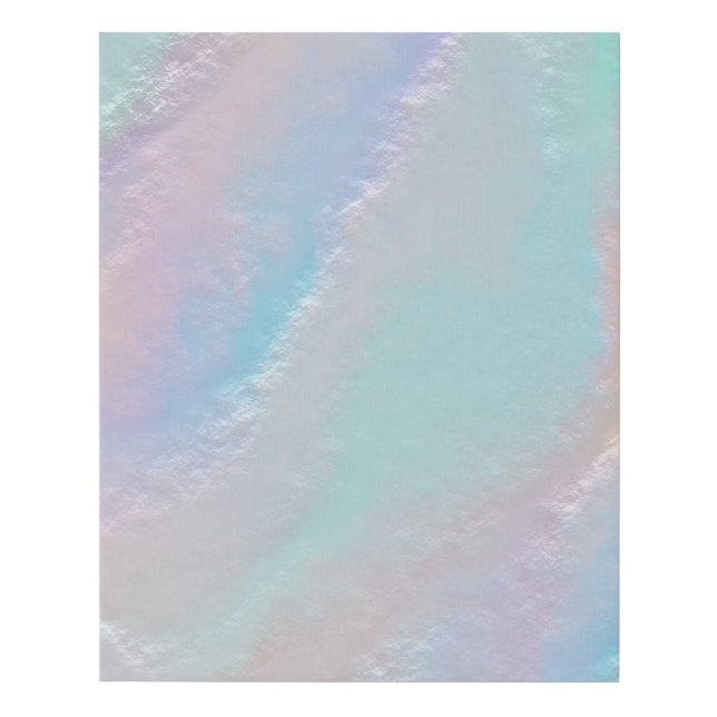 Abstract Rainbow Texture Faux Canvas Print (Front)