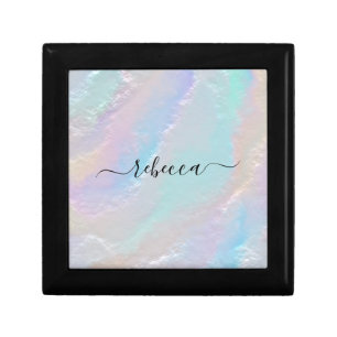 Abstract Rainbow Texture Gift Box