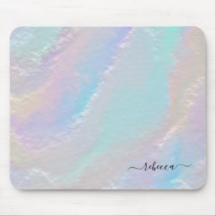 Abstract Rainbow Texture Mouse Pad