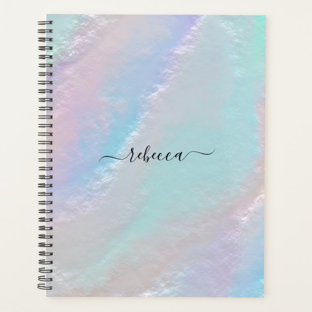 Abstract Rainbow Texture Planner (Front)