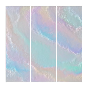 Abstract Rainbow Texture Triptych
