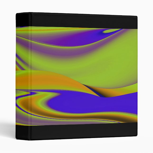 Abstract Rainbowart Binder (Front/Spine)