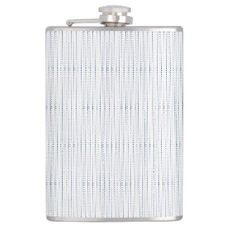 Abstract Raindrops Flask