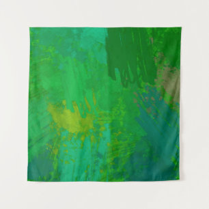 Abstract random shapes. 2d illustration background tapestry