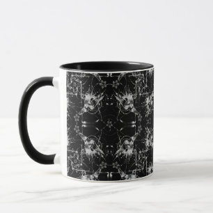 Abstract Raven Mug
