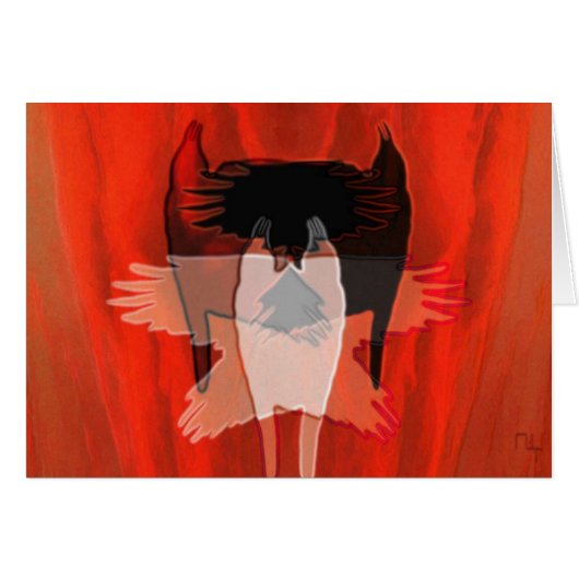 Abstract Ravens Cards (Front Horizontal)