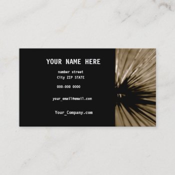 Abstract Ray Business  Card by pulsDesign at Zazzle