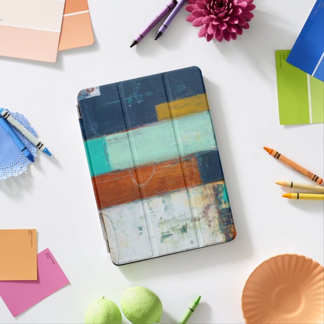 Abstract Rectangles iPad Pro Cover (Desk)