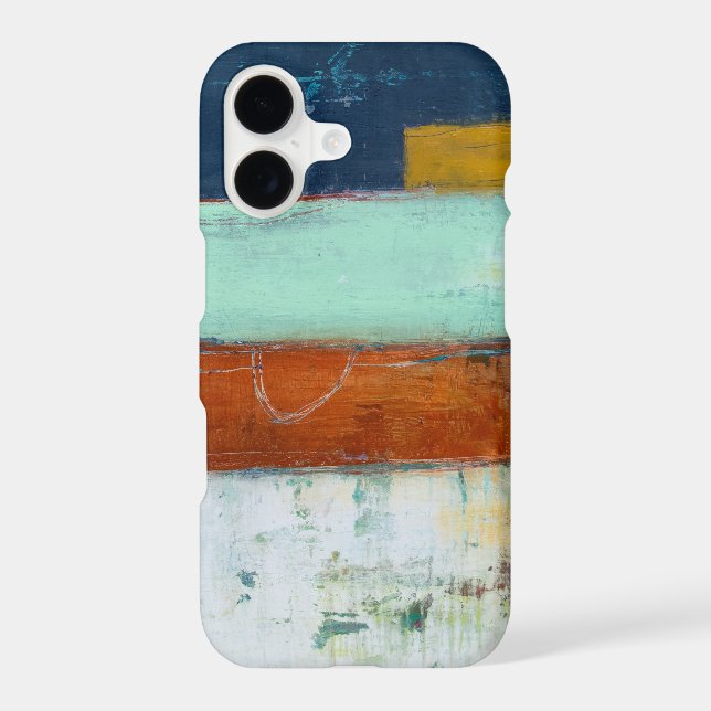 Abstract Rectangles Iphone Case (Back)