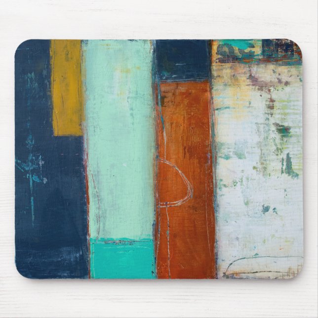 Abstract Rectangles Mouse Pad (Front)