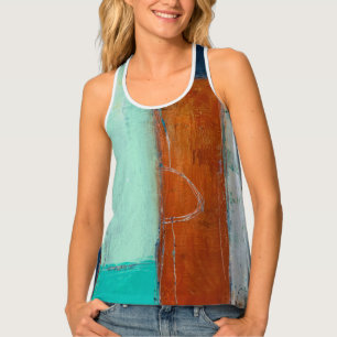 Abstract Rectangles Tank Top