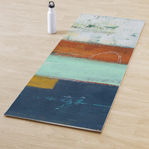 Abstract Rectangles Yoga Mat