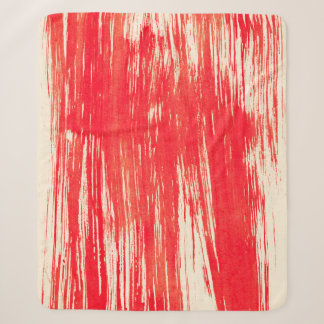 Abstract red background from watercolor sherpa blanket