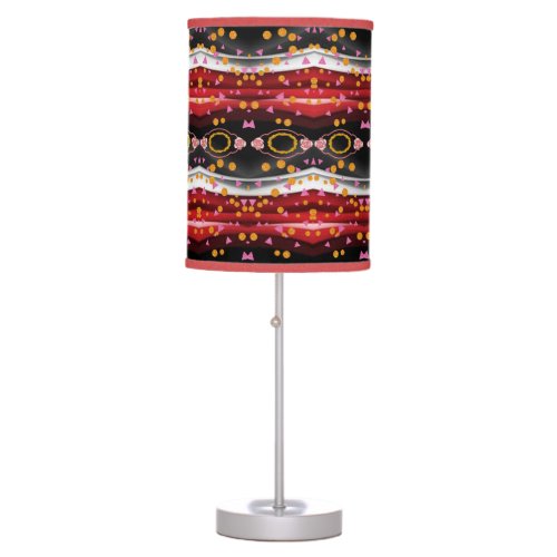 Abstract Red Black  Decorative Lamp Shade