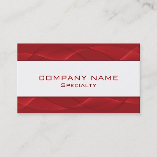 Abstract red Business Cards
