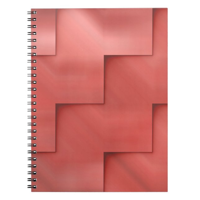 Abstract red creative backgroundabstract,art,artis notebook (Front)