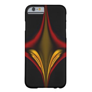 Abstract Red Diamond Barely There iPhone 6 Case