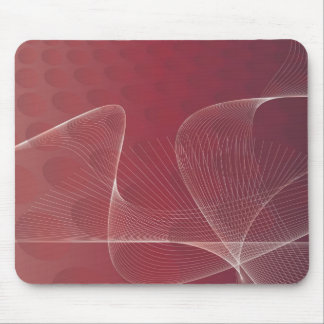 abstract red mousepad