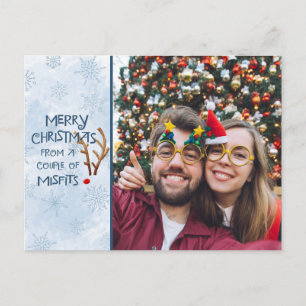 Abstract Red-Nosed Reindeer, from Misfits Holiday Postcard