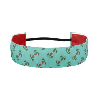 Abstract Red Roses & Leaves Floral, Fountain Blue