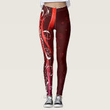Abstract Reds and White