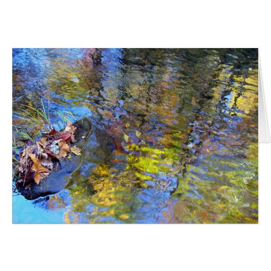 Abstract Reflections Cards (Front Horizontal)
