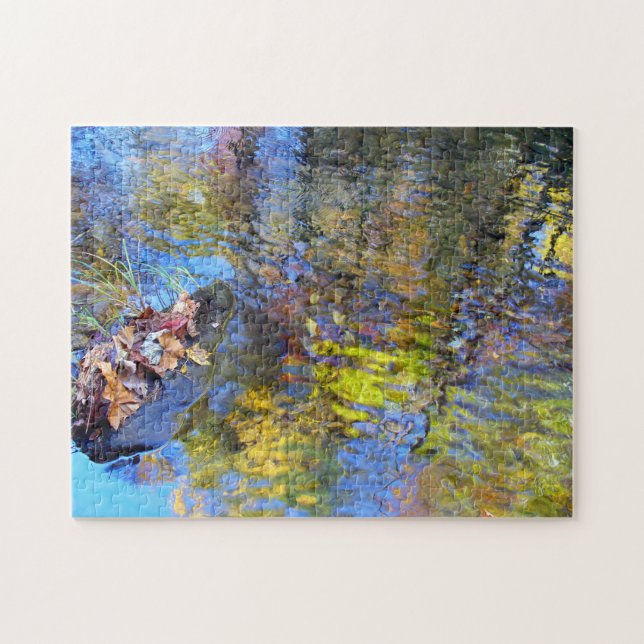 Abstract Reflections Puzzle (Horizontal)