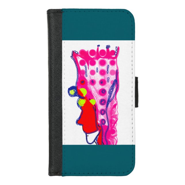Abstract Regal Art  iPhone Wallet Case (Front)