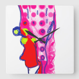 Abstract Regal Art Square Wall Clock