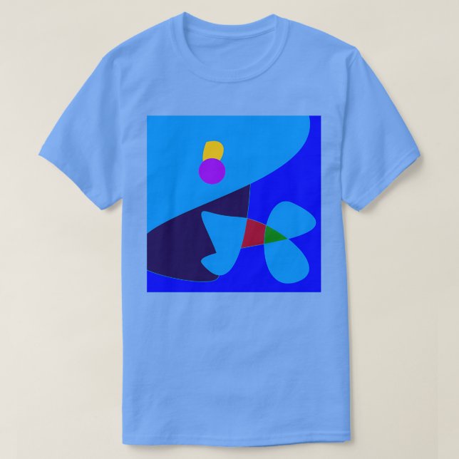Abstract Relax 30 Aquarium T-Shirt (Design Front)