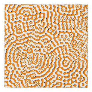 Abstract repeating endless seamless texture watera faux canvas print