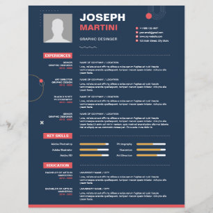 Abstract Resume, CV + Letter