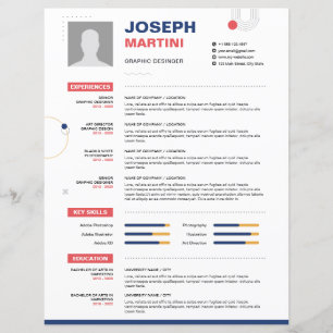 Abstract Resume, CV + Letter