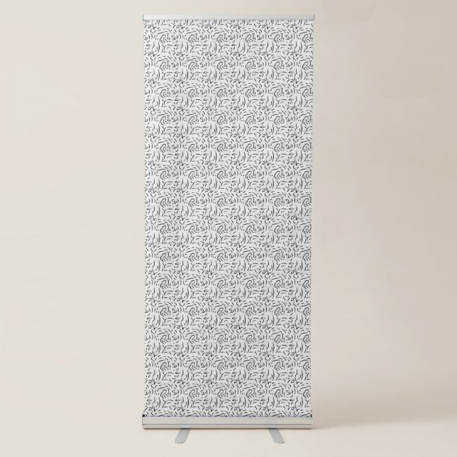 Abstract Retractable Banner | Modern Display (Front)