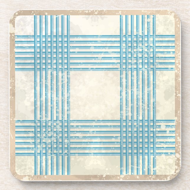 Abstract retro background beverage coaster (Front)