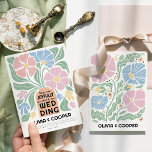 Abstract Retro Boho Chic Colorful Floral Wedding Invitation<br><div class="desc">Abstract Retro Boho Chic Colorful Floral Wedding Invitation Get ready to groove with this Abstract Retro Boho Chic Colorful Floral Wedding Invitation! Featuring far-out 70s-inspired floral patterns and a vibrant, abstract design, this invite is the perfect mix of retro and boho chic. Ideal for a wedding in any season—summer, spring,...</div>