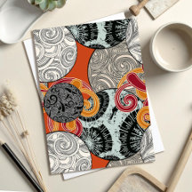 Abstract Retro Japanese inspired