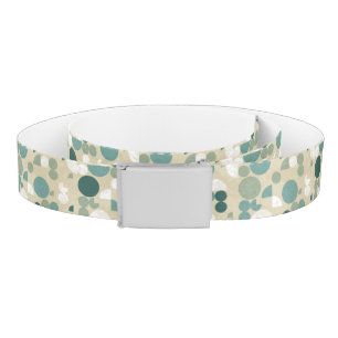 Abstract retro pattern belt