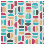 Abstract Retro Pattern Fabric