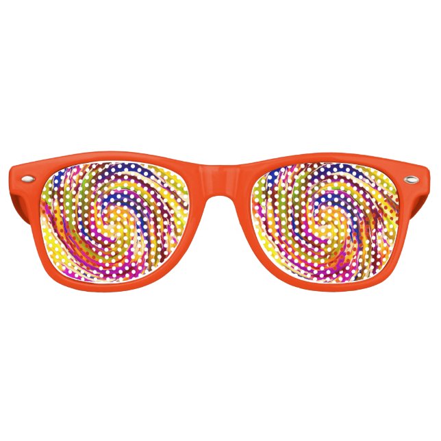 Abstract Retro Sunglasses (Front)