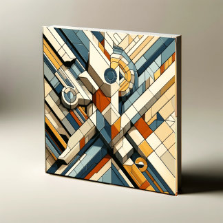 Abstract Revolution: 2024's Most Sought-After Cubi Ceramic Tile