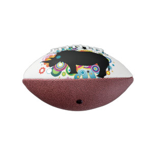 Abstract Rhino Mini Football