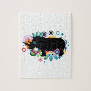 Abstract Rhino Puzzle