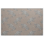 Abstract Rhinoceroses Fabric