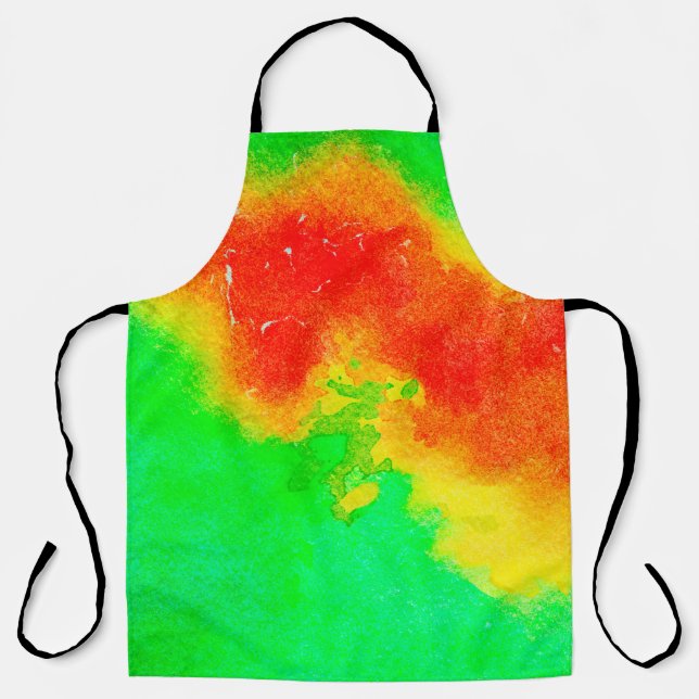 Abstract rich texture artwork. Creative patternabs Apron (Front)