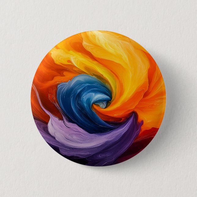 Abstract Ripples Button (Front)