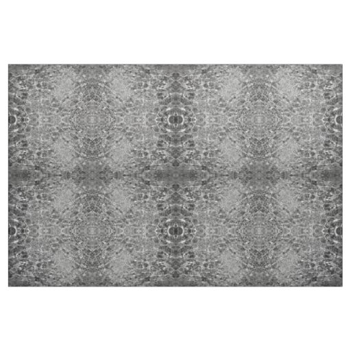 Abstract Rippling Water Black & White Photo Fabric