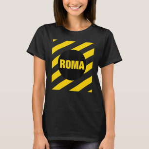 Abstract Rome Italy Square Style Roma Italia Illus T-Shirt