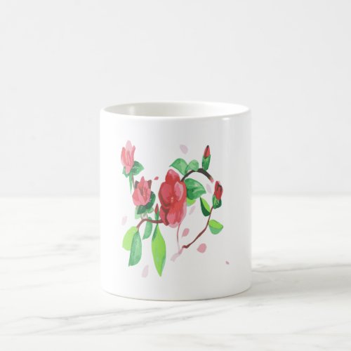 Abstract Rose Art Print for Decor Style Magic Mug