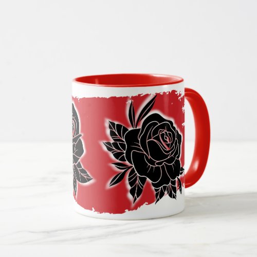 Abstract Rose Dream Mug